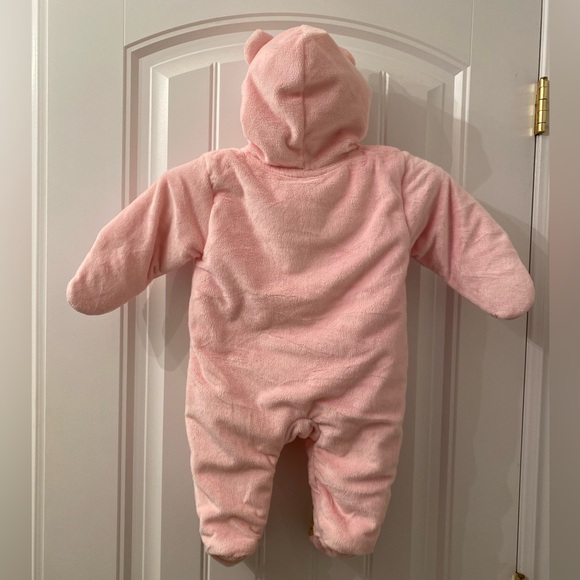 Baby Girl 6 Months One Piece Pink Cold Weather Wear - Picture 6 of 14